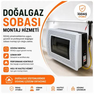 Doğalgaz Sobası Montajı