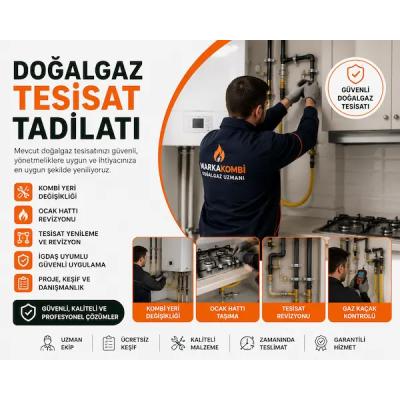 Dogalgaz Tesisat Tadilat Uygulaması